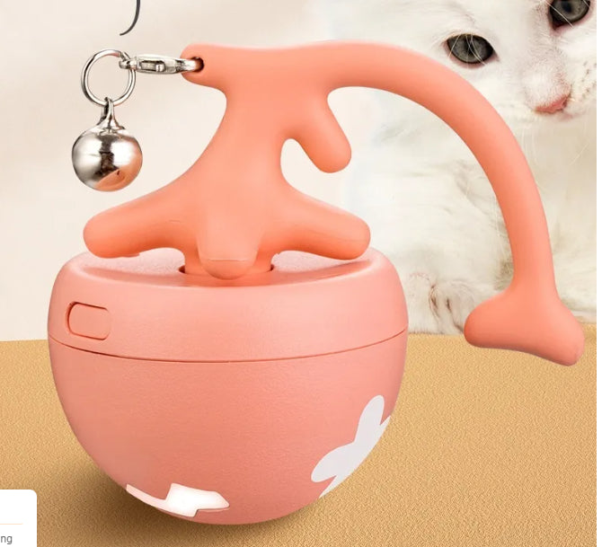Smart Interactive Cat Ball – Self-Rolling Toy for Indoor Cats with Tail