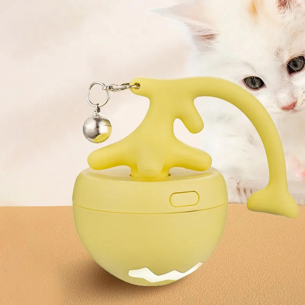 Smart Interactive Cat Ball – Self-Rolling Toy for Indoor Cats with Tail